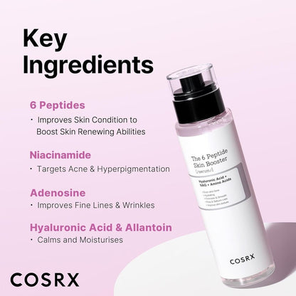 COSRX – Sérum booster de peau aux 6 peptides 150 ml
