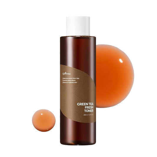 Isntree – Lotion tonique fraîche au thé vert, 200 ml