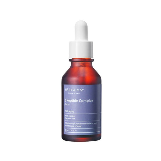 Sérum complexe de 6 peptides Mary &amp; May, 30 ml