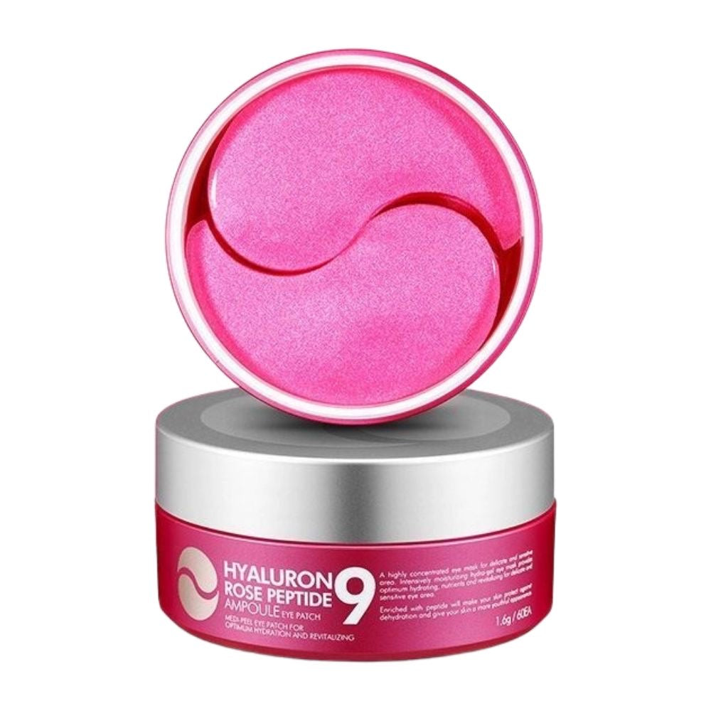Medi-Peel, Hyaluron Rose Peptide 9, Patchs pour les yeux en ampoules, 60 patchs