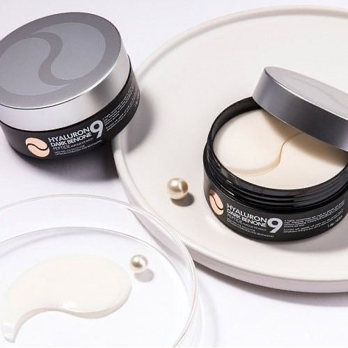 Medi-Peel, Hyaluron Dark Benone 9, Patchs pour les yeux à base d'ampoules peptidiques, 60 patchs