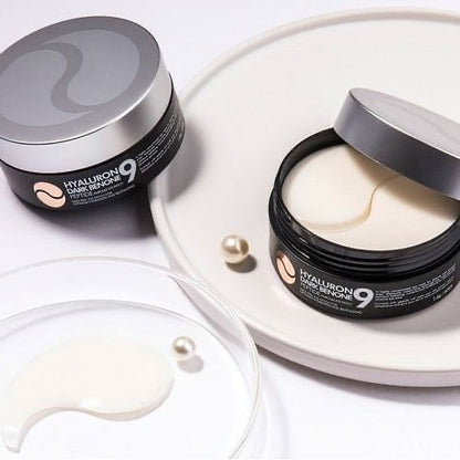 Medi-Peel, Hyaluron Dark Benone 9, Patchs pour les yeux à base d'ampoules peptidiques, 60 patchs