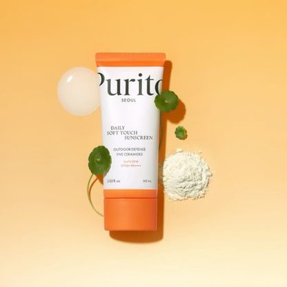 PURITO – Crème solaire quotidienne douce et agréable au toucher, 60 ml