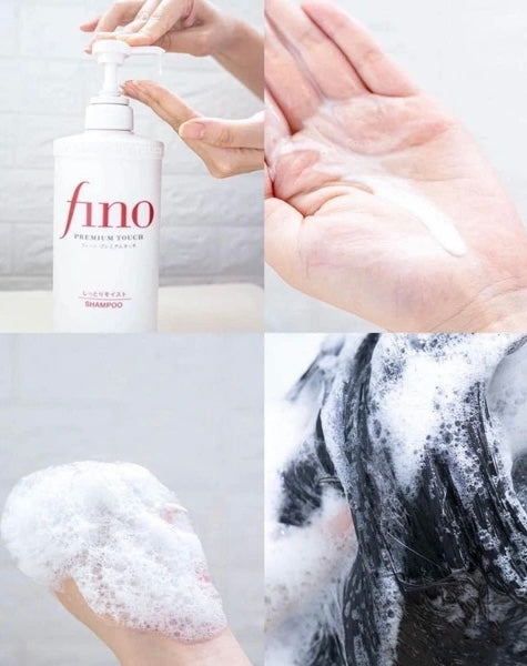 Shiseido – Shampoing Fino Premium Touch, 550 ml