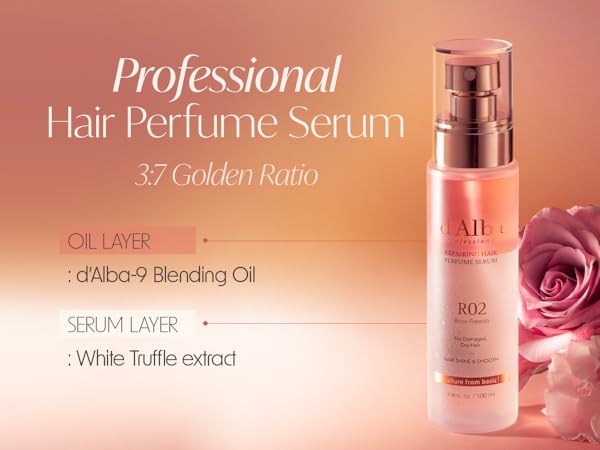 d'Alba – Sérum capillaire réparateur professionnel parfumé 100 ml