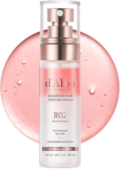 d'Alba – Sérum capillaire réparateur professionnel parfumé 100 ml